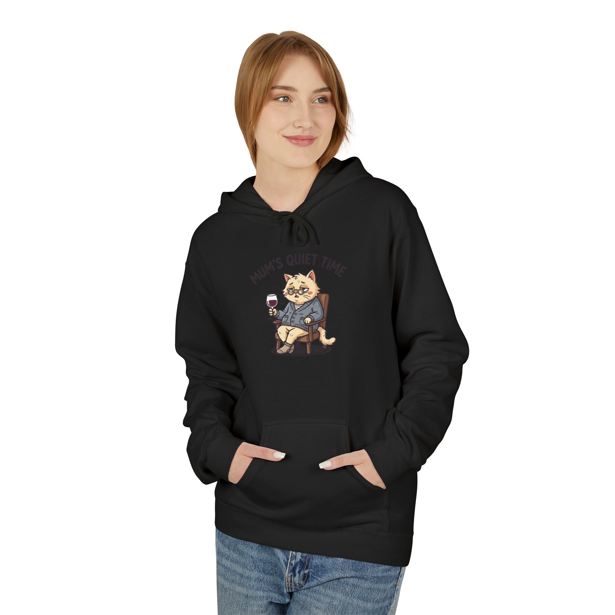 Hoodie — "Mum's Cut Time" Cute Dog Grooming Graphic Pullover