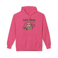Taxi Mum Hoodie — Cute Sloth Mom Driving Graphic Sweatshirt