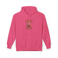 I Woke Up Like This (Barely) Hoodie — Funny Morning Dog Cartoon Hoodie