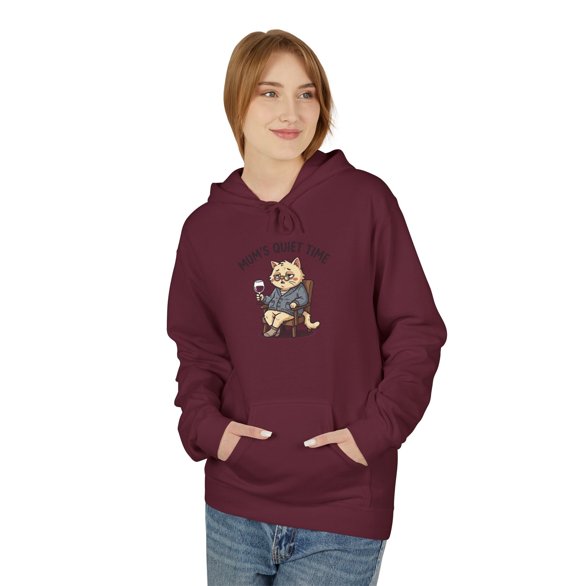 Hoodie — "Mum's Cut Time" Cute Dog Grooming Graphic Pullover